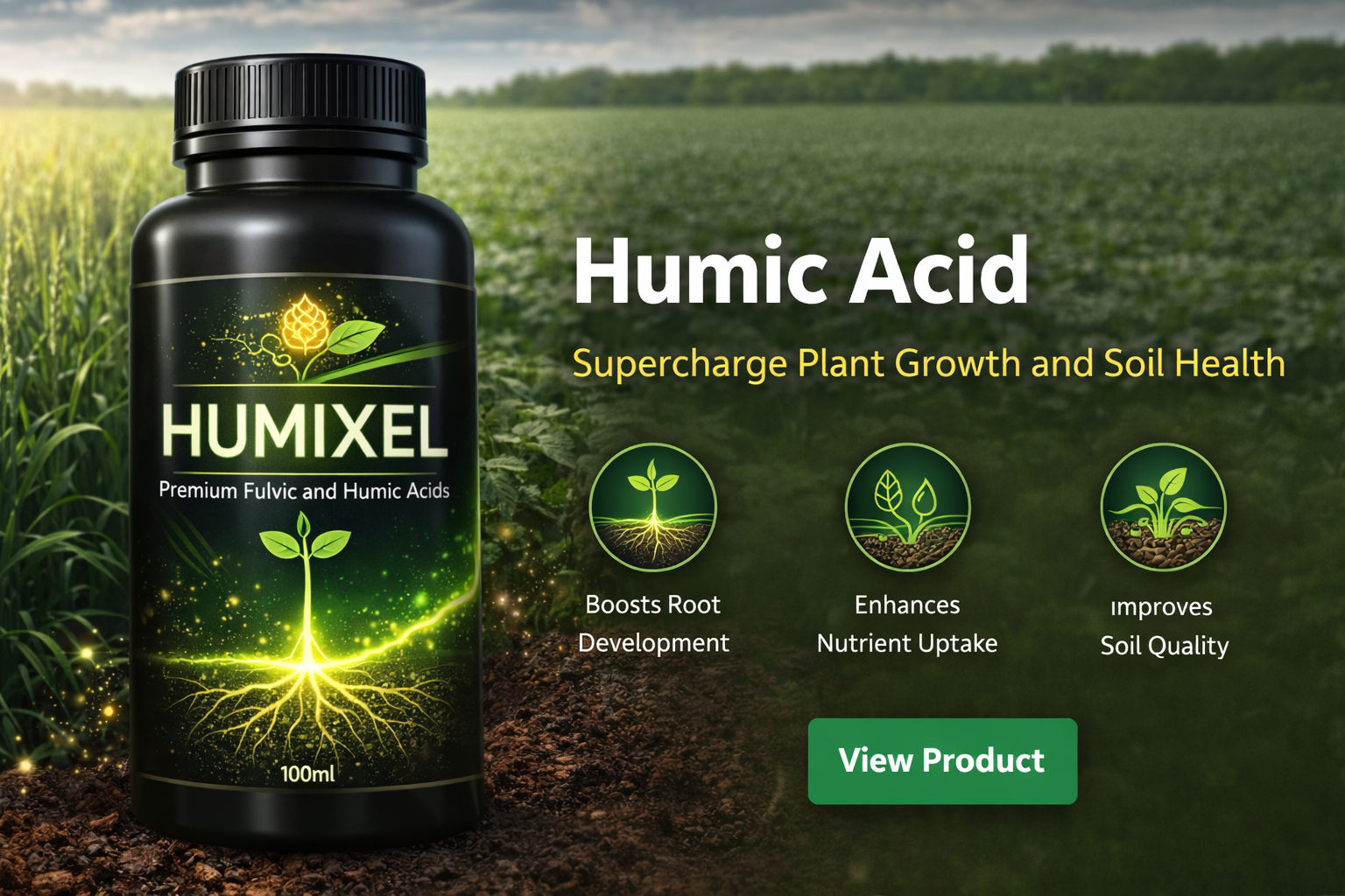 Humic Acid Fertilizer – Featured Product